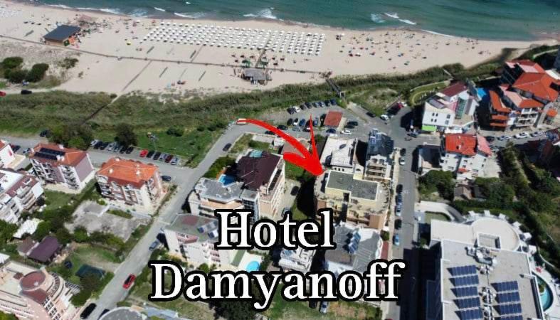 Hotel Damyanoff Лозенец Экстерьер фото